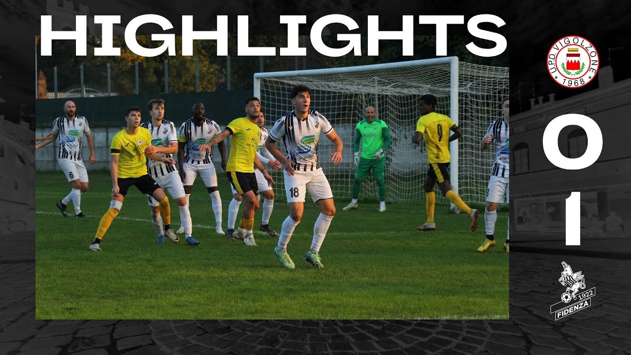 Vigolzone 0-1 Fidenza | La testa di Giordani la risolve | Highlights
