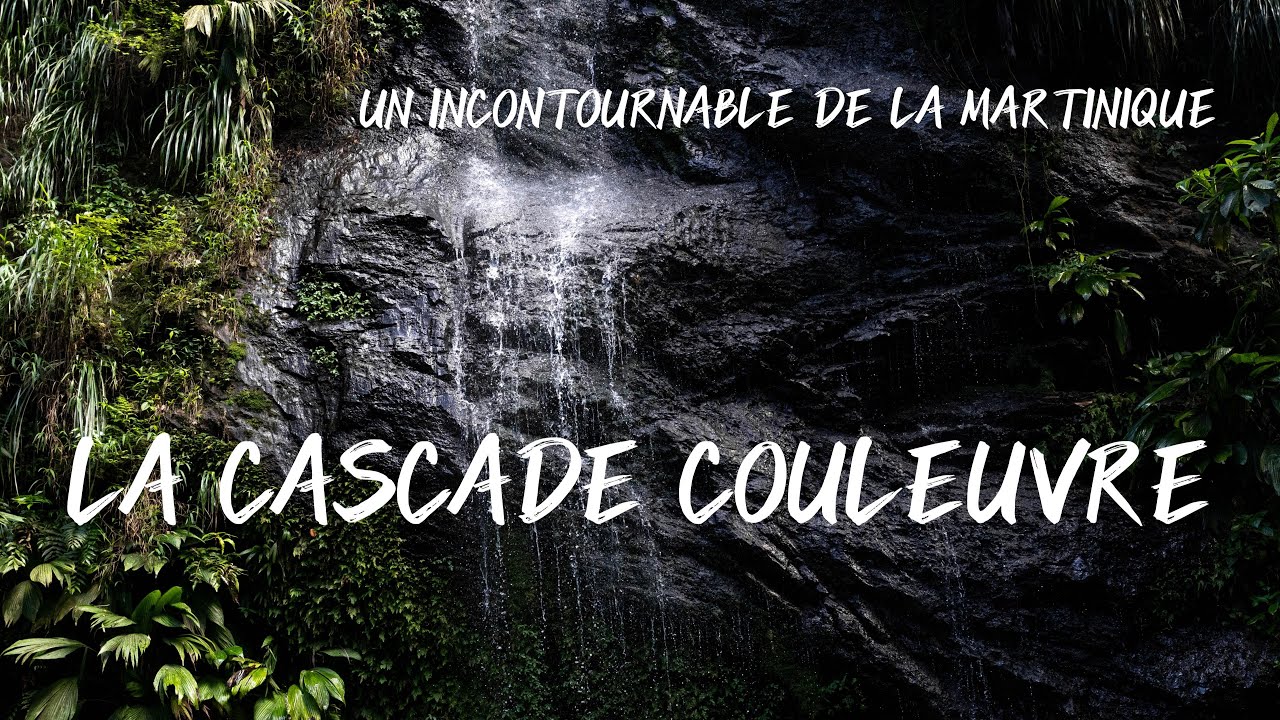 La plus haute cascade de la Martinique, la Cascade Couleuvre