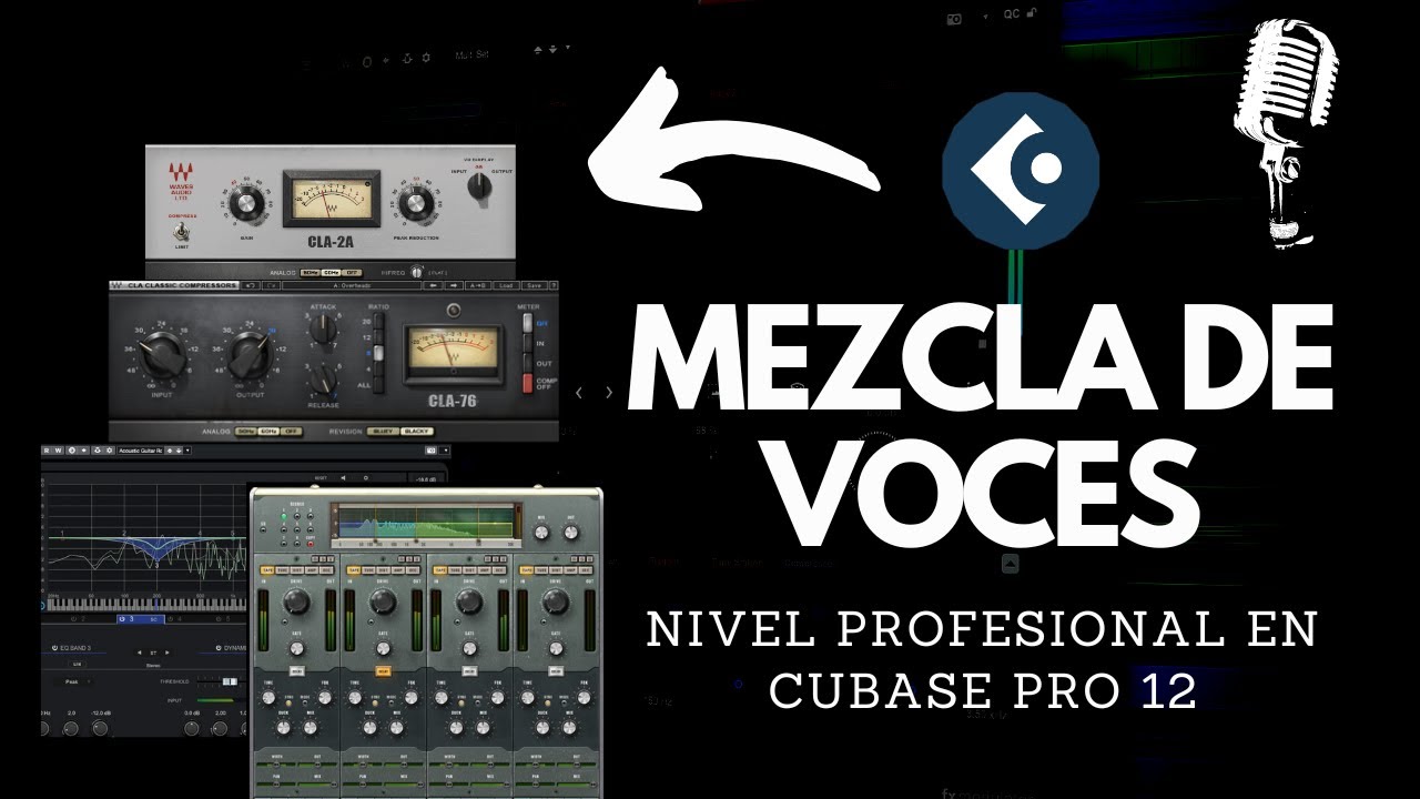 🎙Como mezclar VOCES a NIVEL PROFESIONAL cubase PRO 12🎵