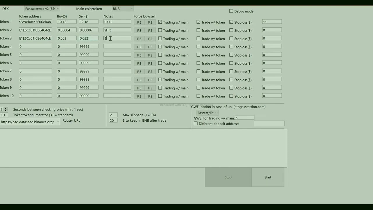 PancakeSwap Front Running  Contract BOT Easy Tutorial - (No Download)