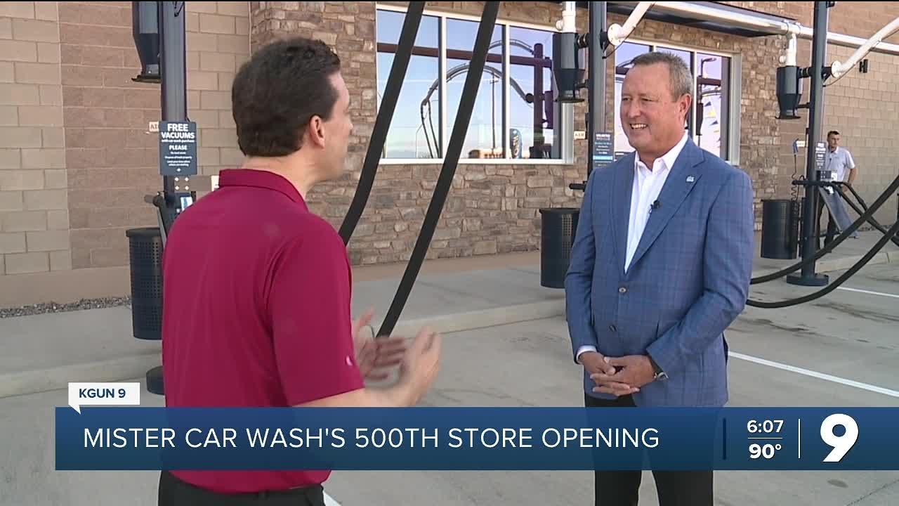 How Mister Car Wash celebrated its 500th store opening