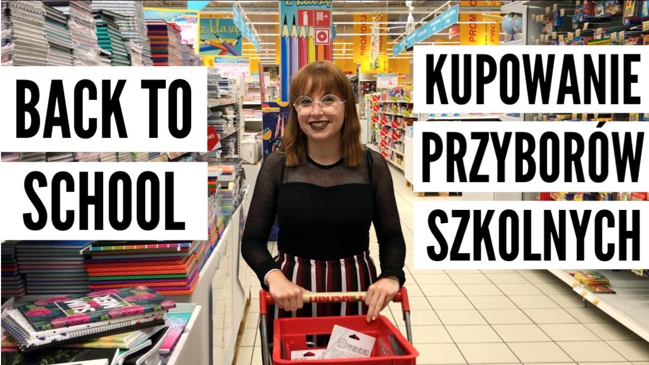 BACK TO SCHOOL 2019 | KUPUJEMY PRZYBORY SZKOLNE! + ROZDANIE