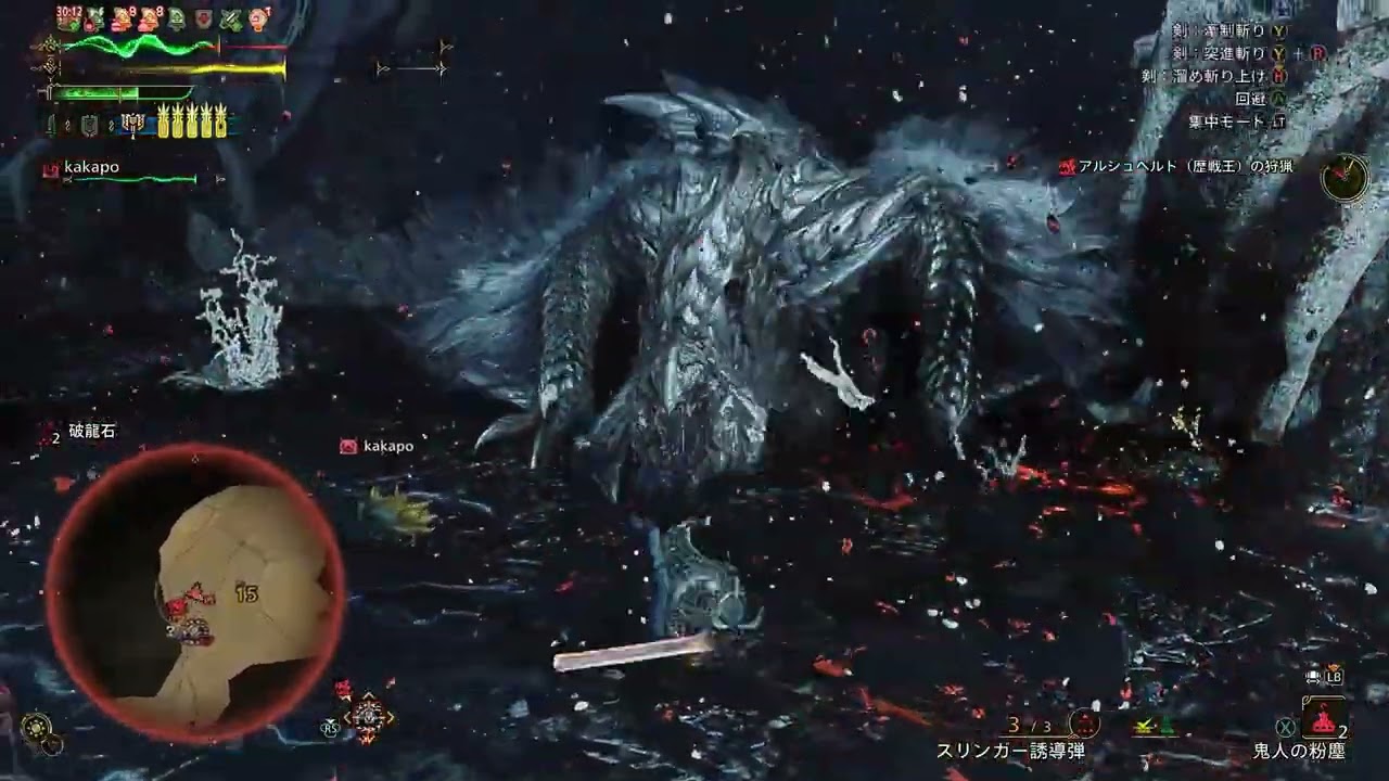【MHWilds】歴戦王アルシュベルド チャージアックス ソロ 8分53秒
