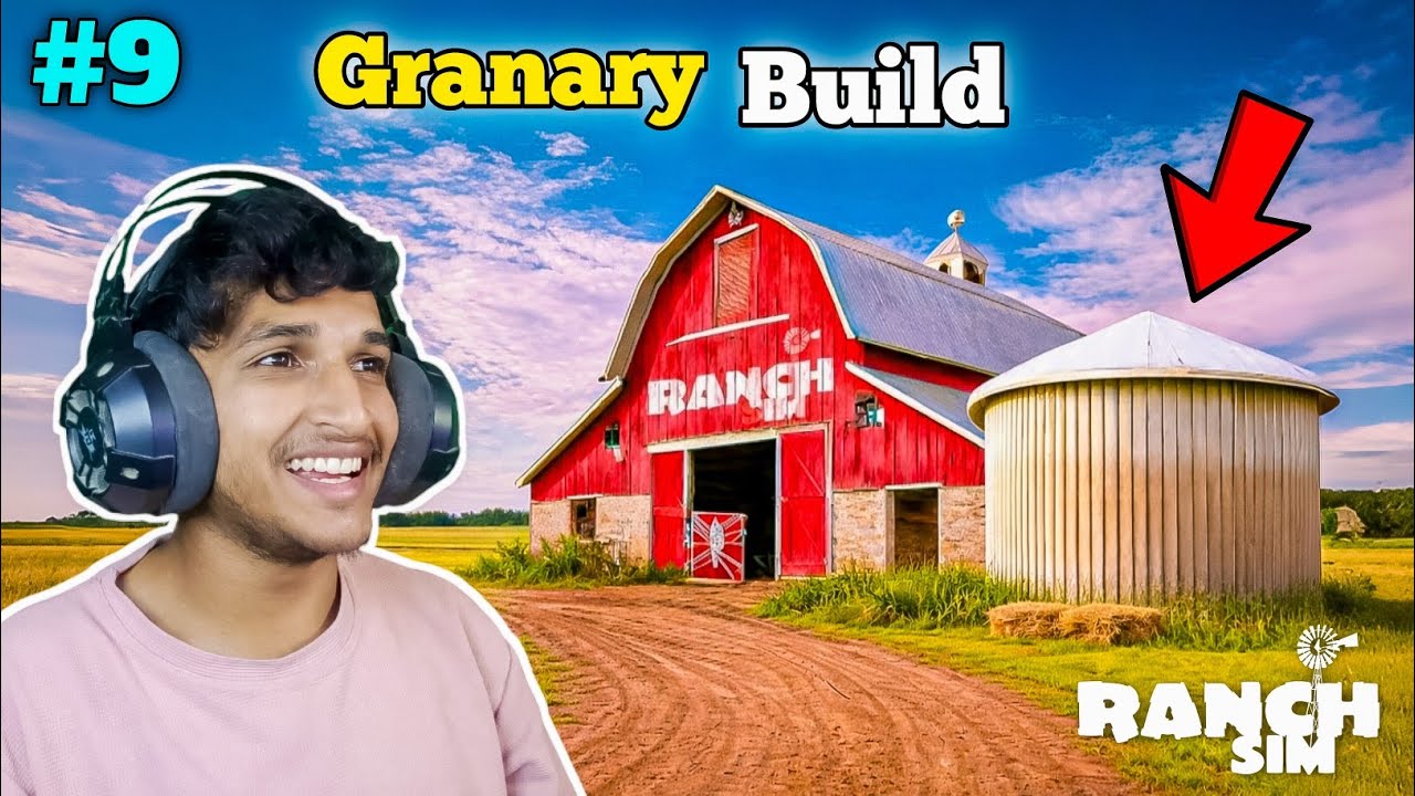 FINALLY BUILT GRANARY & WINDMILL IN RANCH SIMULATOR HINDI GAMEPLAY #9 #ranchsimulator #roniigamer15 