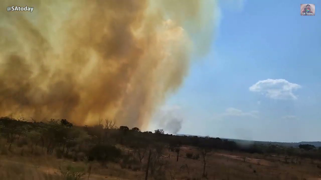 Ep. 105 - Fire along the R517 near Vaalwater and more from around South Africa today