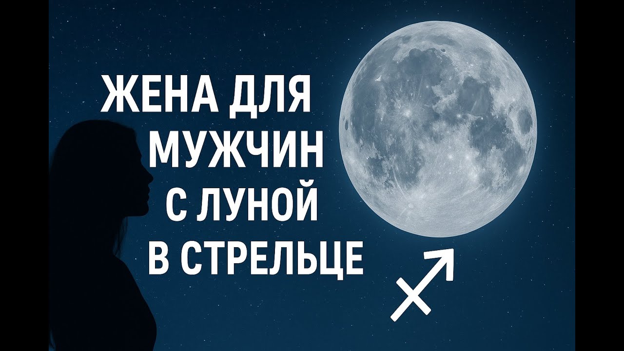 ЛУНА В СТРЕЛЬЦЕ У МУЖЧИН | КАКУЮ ЖЕНЩИНУ ОН СДЕЛАЕТ СВОЕЙ СУПРУГОЙ