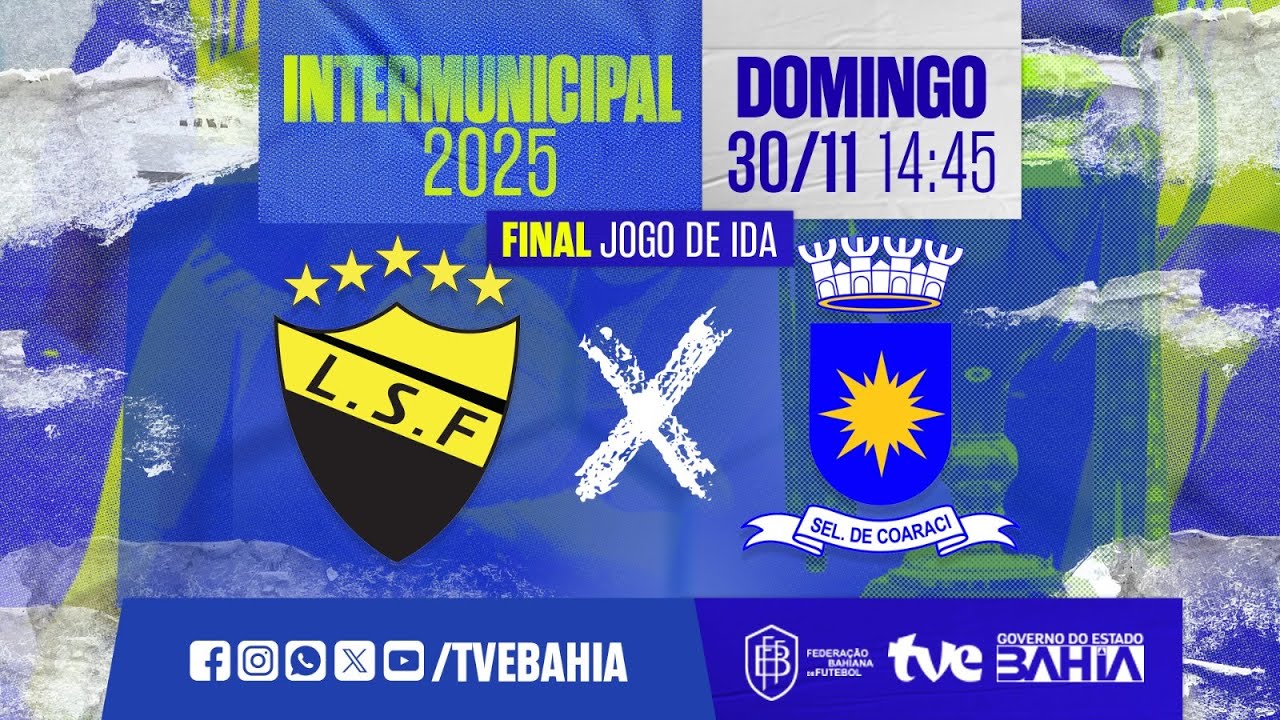 SANTO AMARO 1 X 0 COARACI | PARTIDA COMPLETA | INTERMUNICIPAL 2025 | 30/11/2025