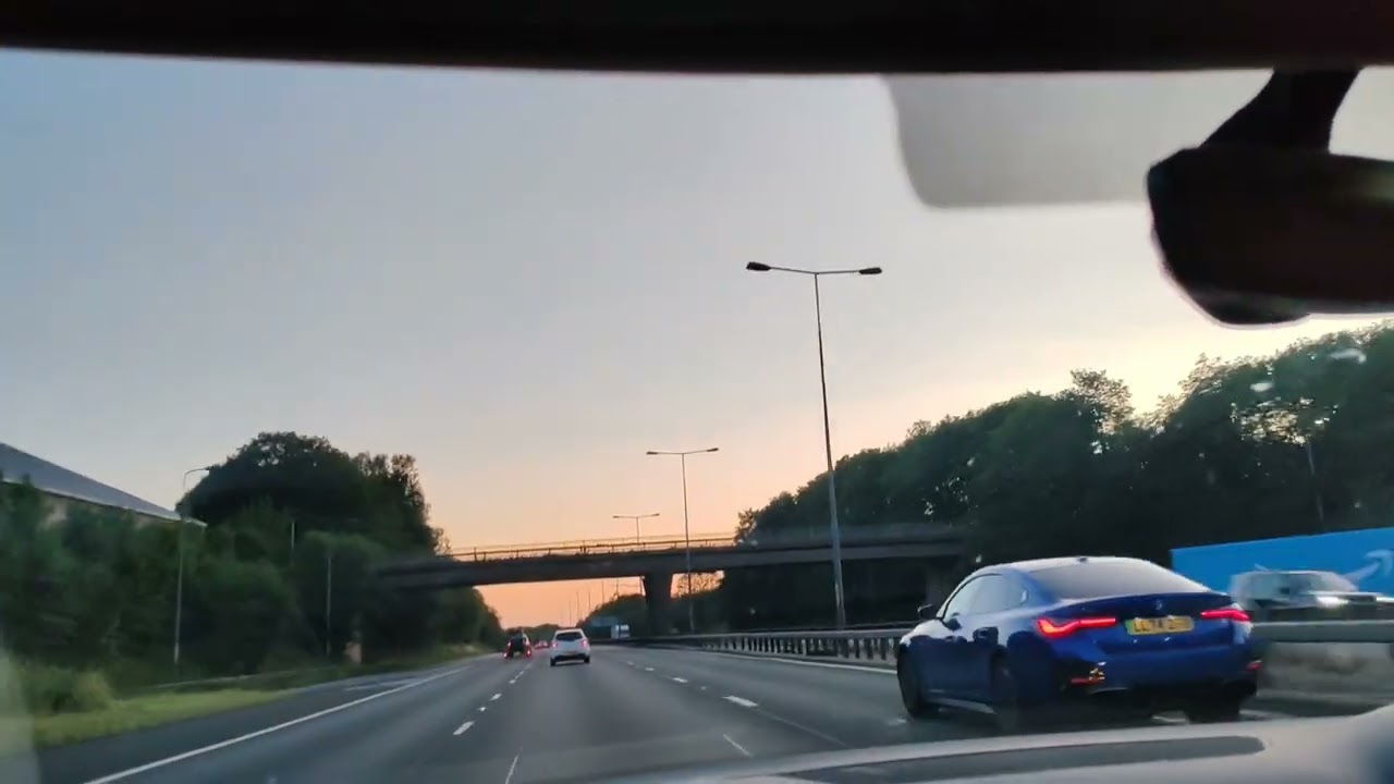 Stoke-on-Trent England Drive in the middle of the night 🇬🇧 #travel #uk #england #driving #subscribe