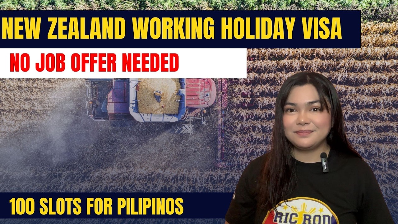 NO JOB OFFER Needed | New Zealand Working Holiday Visa for Filipinos 2026