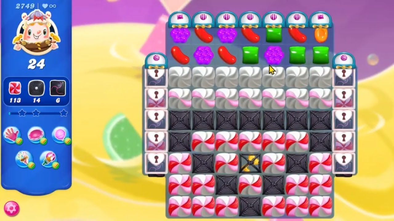 Candy Crush Saga LEVEL 2749 NO BOOSTERS (new version)🔄✅