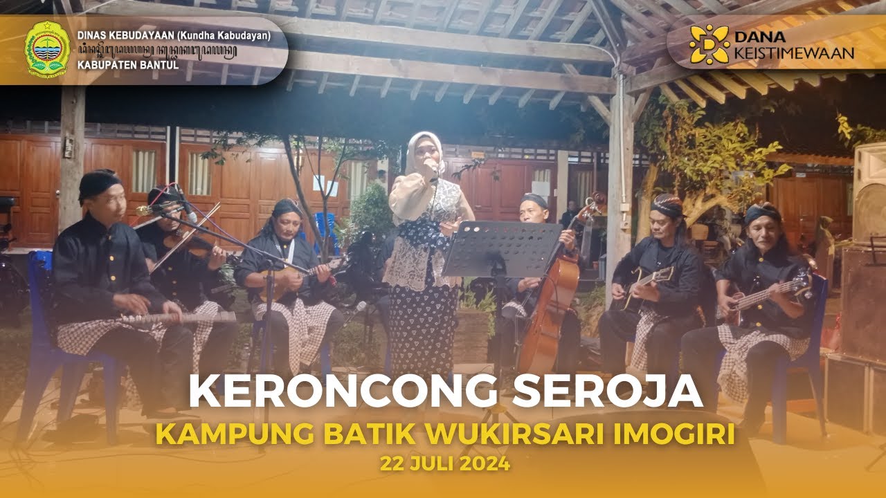 Pentas Orkes Keroncong Seroja Glondong Panggungharjo Sewon 22 Juli 2024