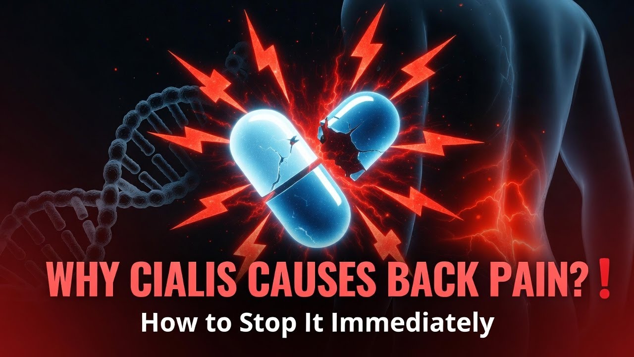 Why Cialis Causes Back Pain (And How to Stop It Immediately)