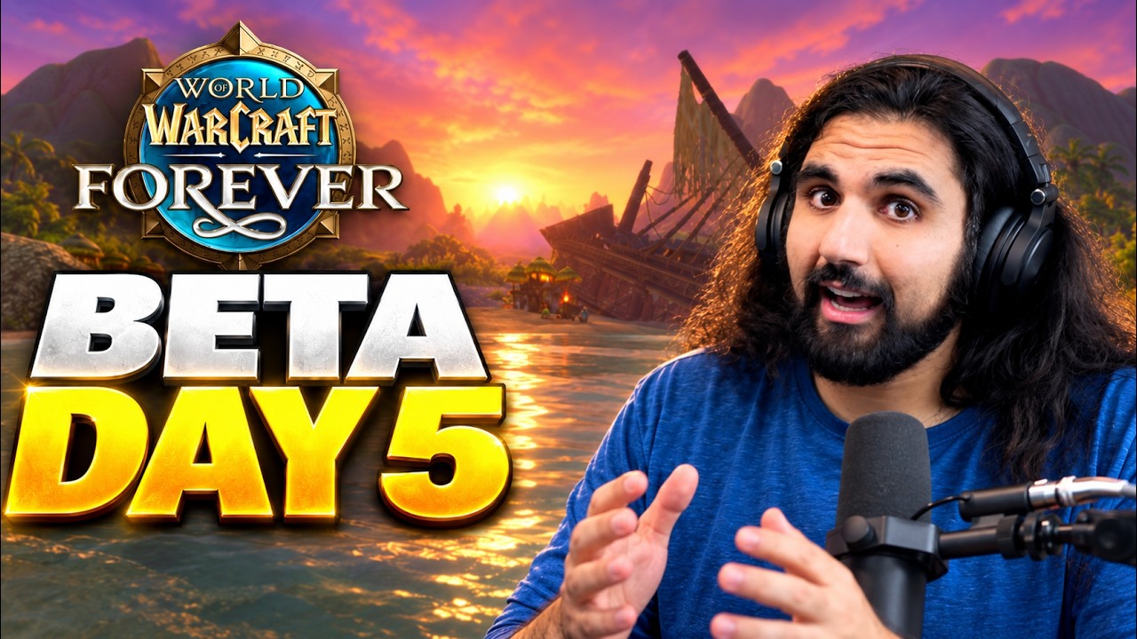 WoW Forever! Testing ALL Starting Zones Beta Day #5 | Esfand Live 09/21/2026