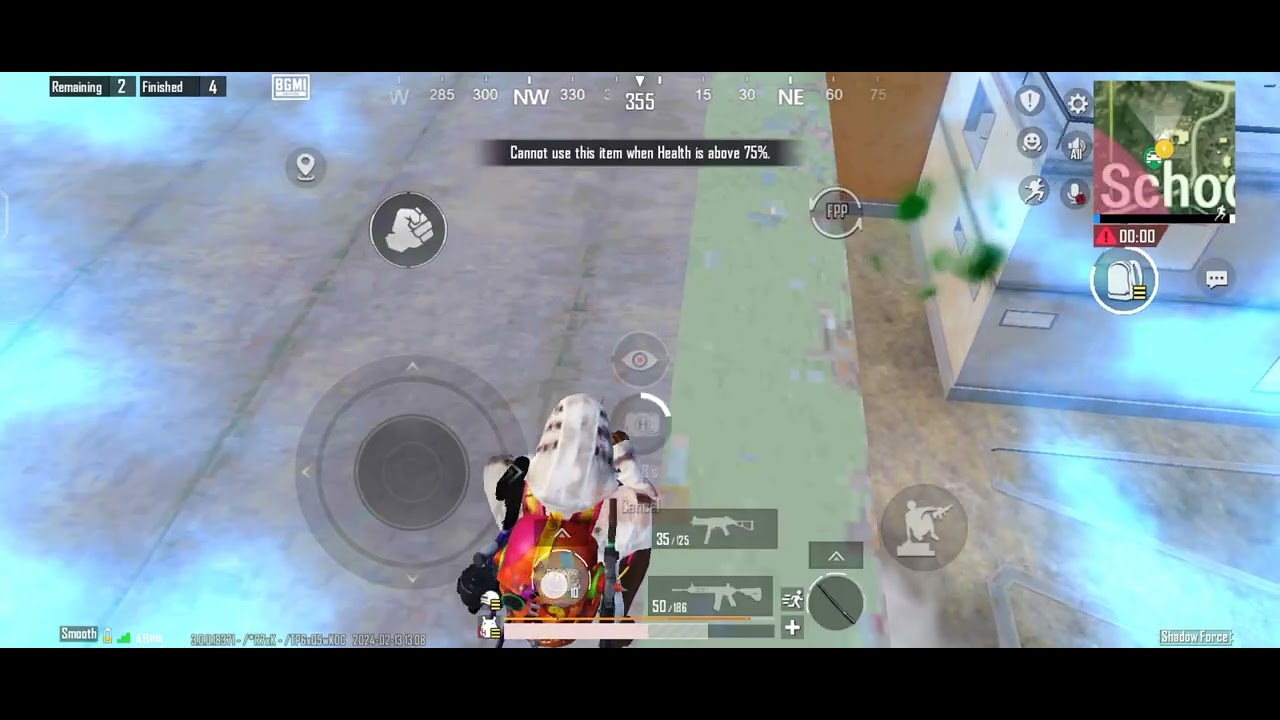 last zone heal battle for chicken