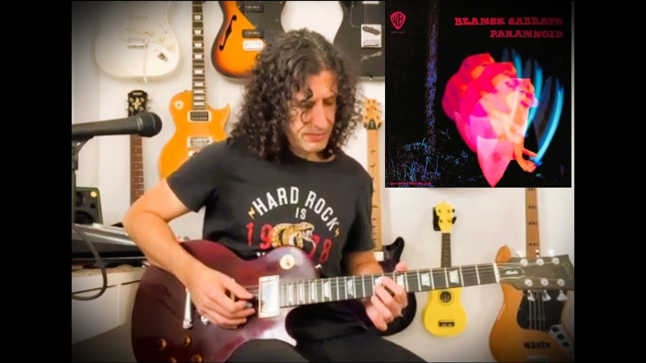 Raúl Zeta - PARANOID guitar lesson  (BLACK SABBATH)