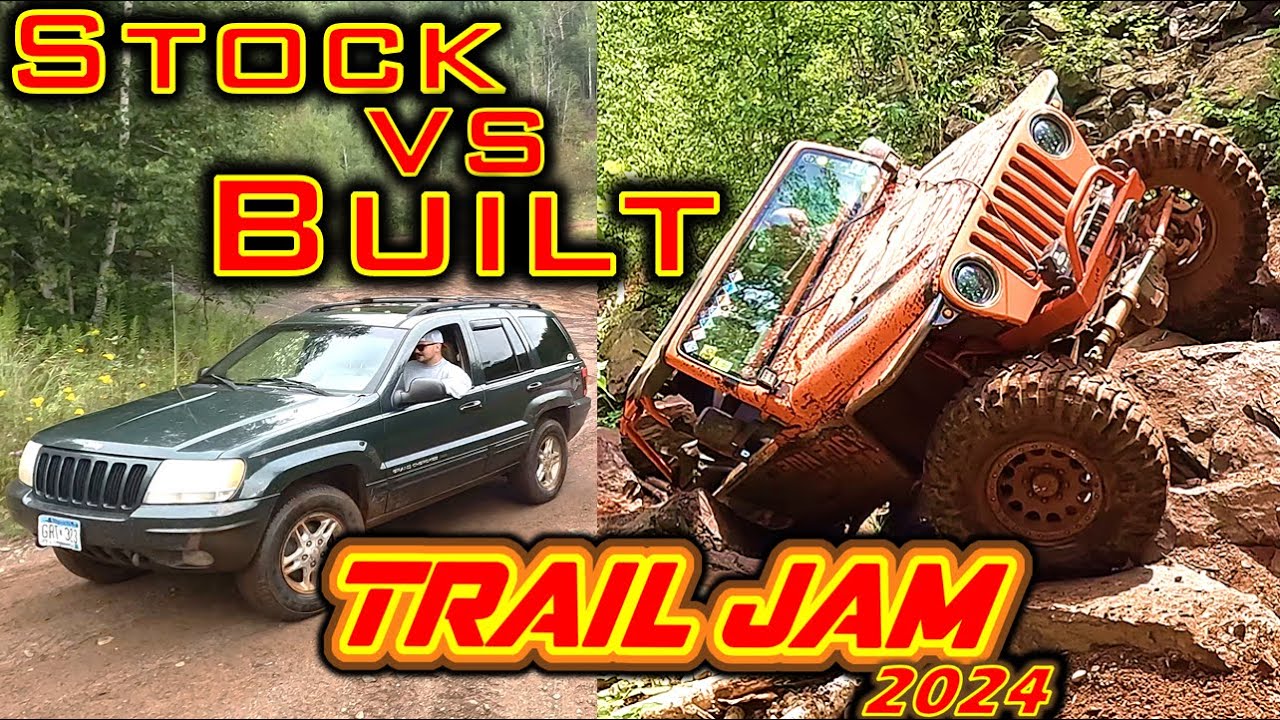 Trail Jam 2024 - Stock Jeep takes on the Iron Range Off Road Park!