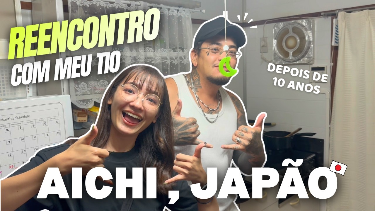 VLOG no Japão,Aichi: trabalho, bar, hotel e… reencontro com meu tio depois de 10 anos!