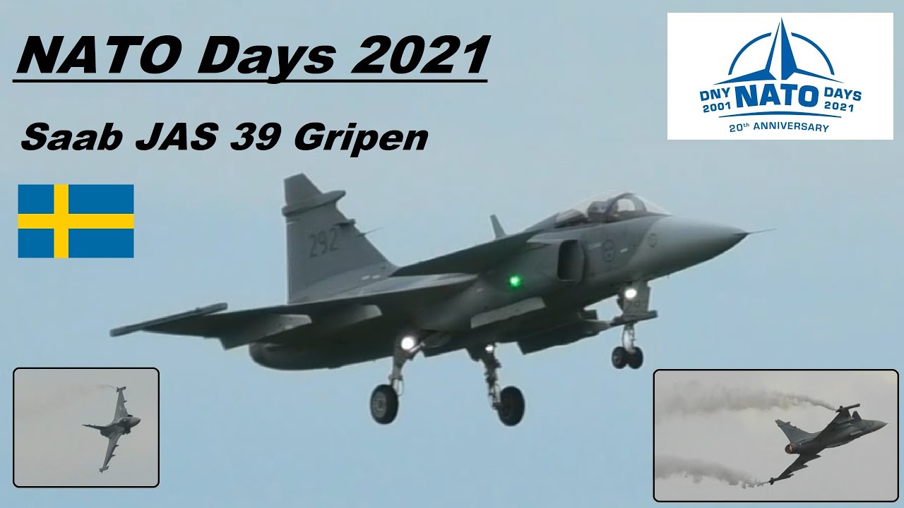 Saab JAS 39 Gripen ▲ Swedish Air Force 🇸🇪 ▲ NATO Days 2021