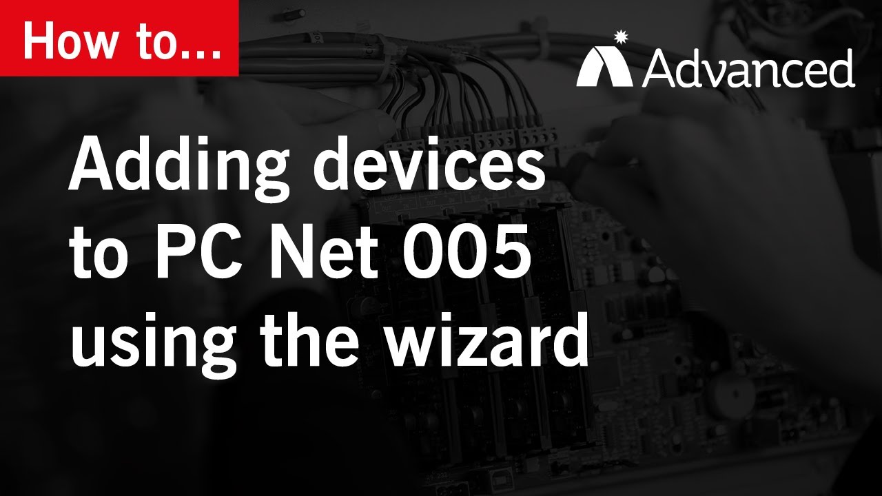 How to: Add devices to PC Net 005 using the wizard