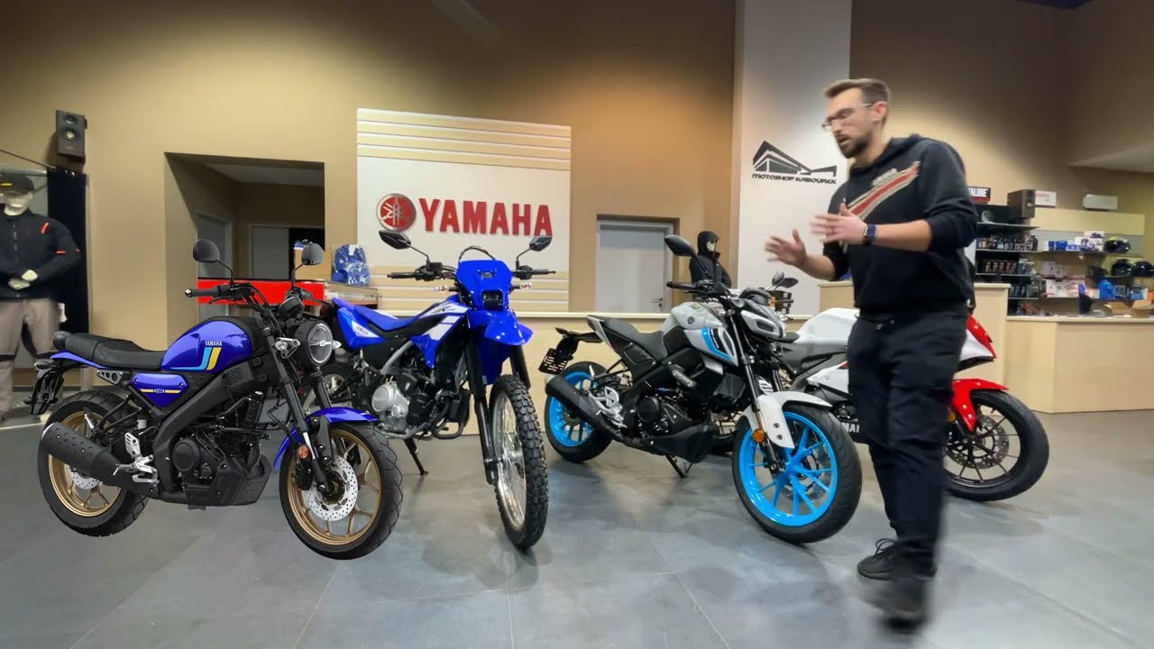 🏍️ Stopětadvacítky od Yamahy - Jak se v nich vyznat? YZF-R125 vs MT-125 vs XSR125 vs WR125R