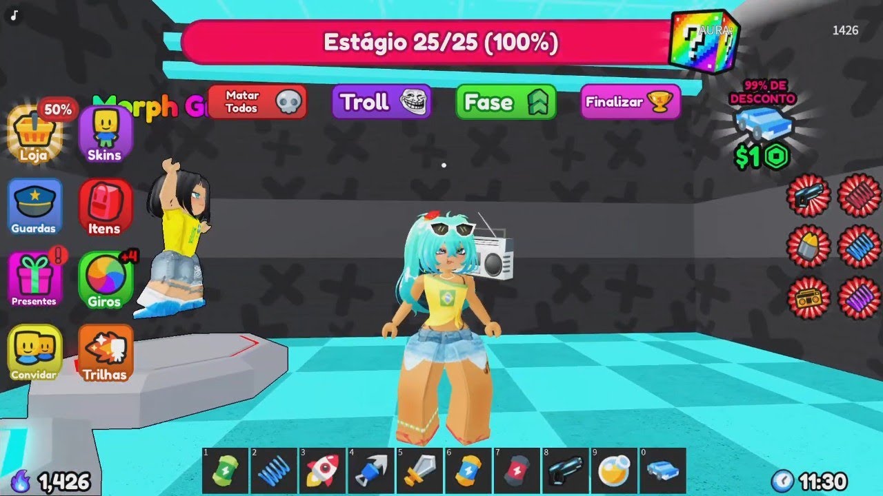🎶OBBY DE FUGA DA PRISÃO DO PHONK🎶