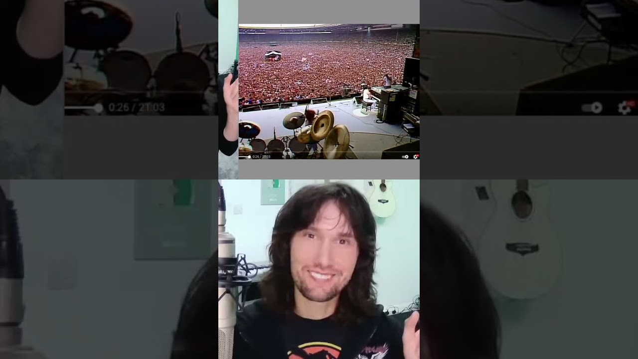 Live Aid 1985: молниеносная проверка звука Queen. Вы заметили?!!