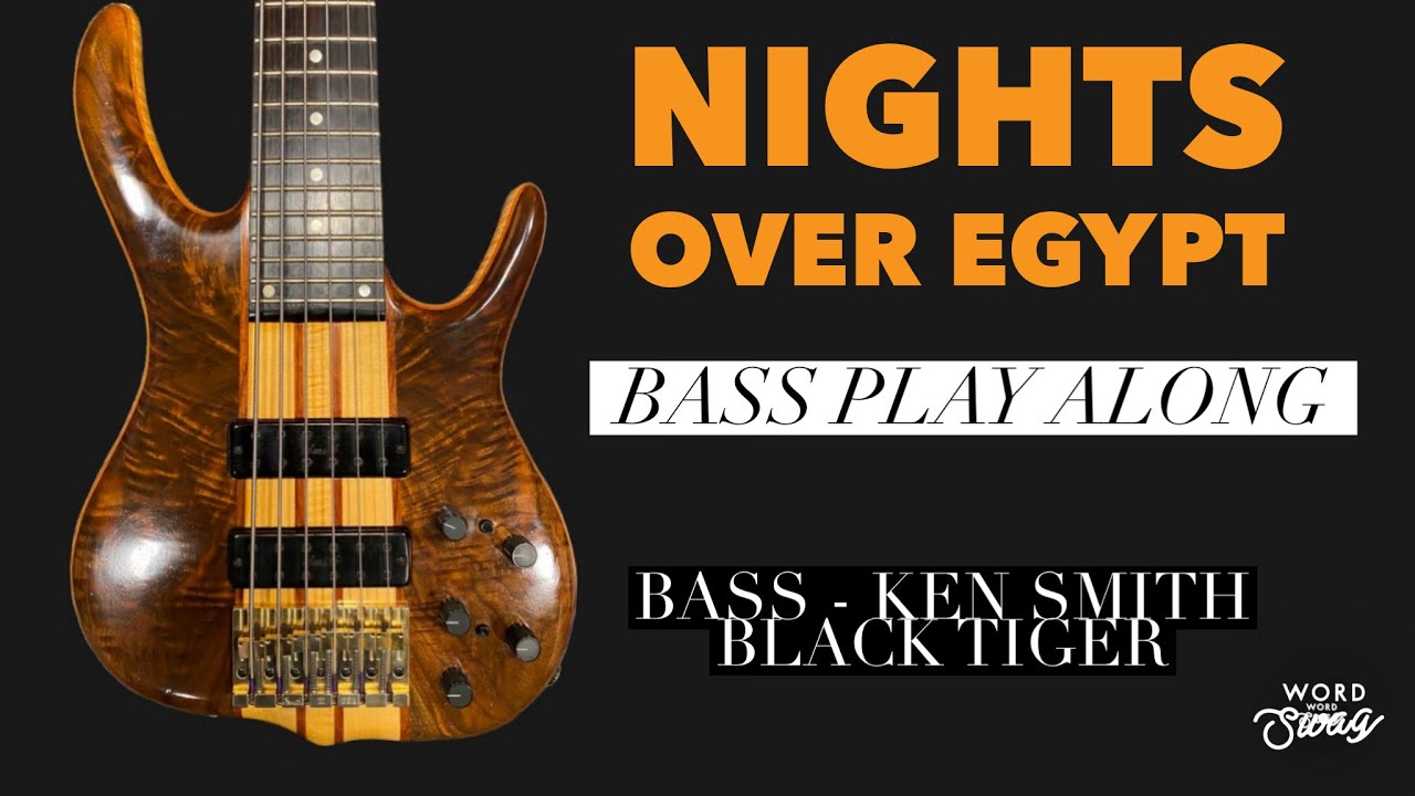NIGHTS OVER EGYPT | The Jones Girls | Bass Cover (Notation & TAB available in description)
