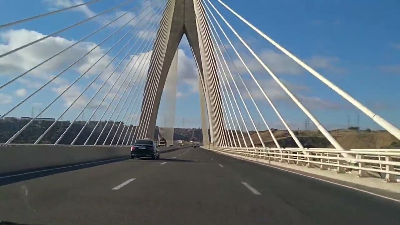 ڨيديو من سلا الجديدة الي مراكش الحمراء   اجواء رائعة 👏👏