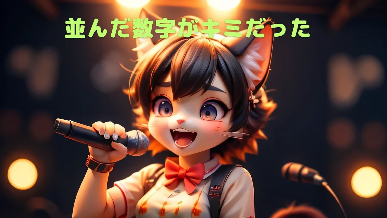 「並んだ数字が キミだった」