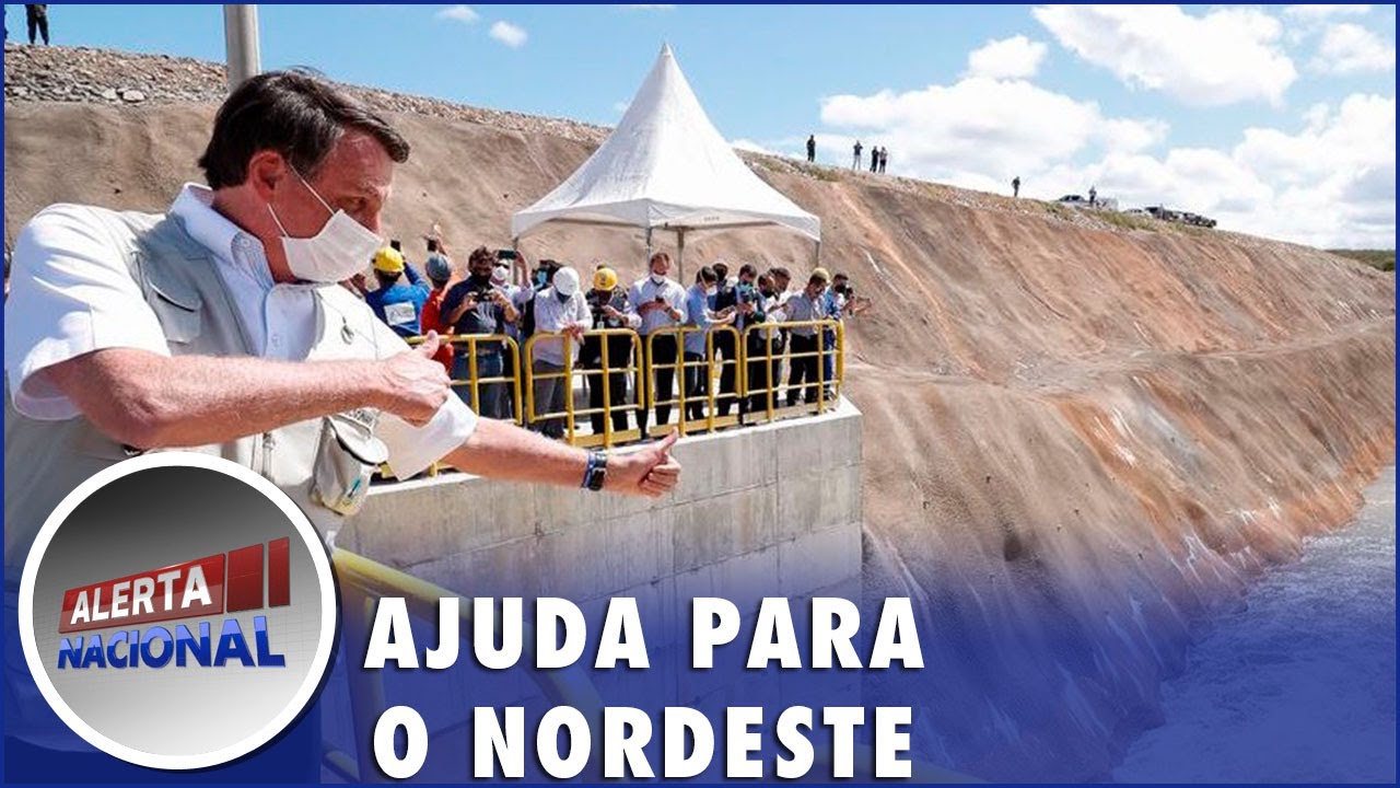 Bolsonaro inaugura trecho da transposição do Rio São Francisco