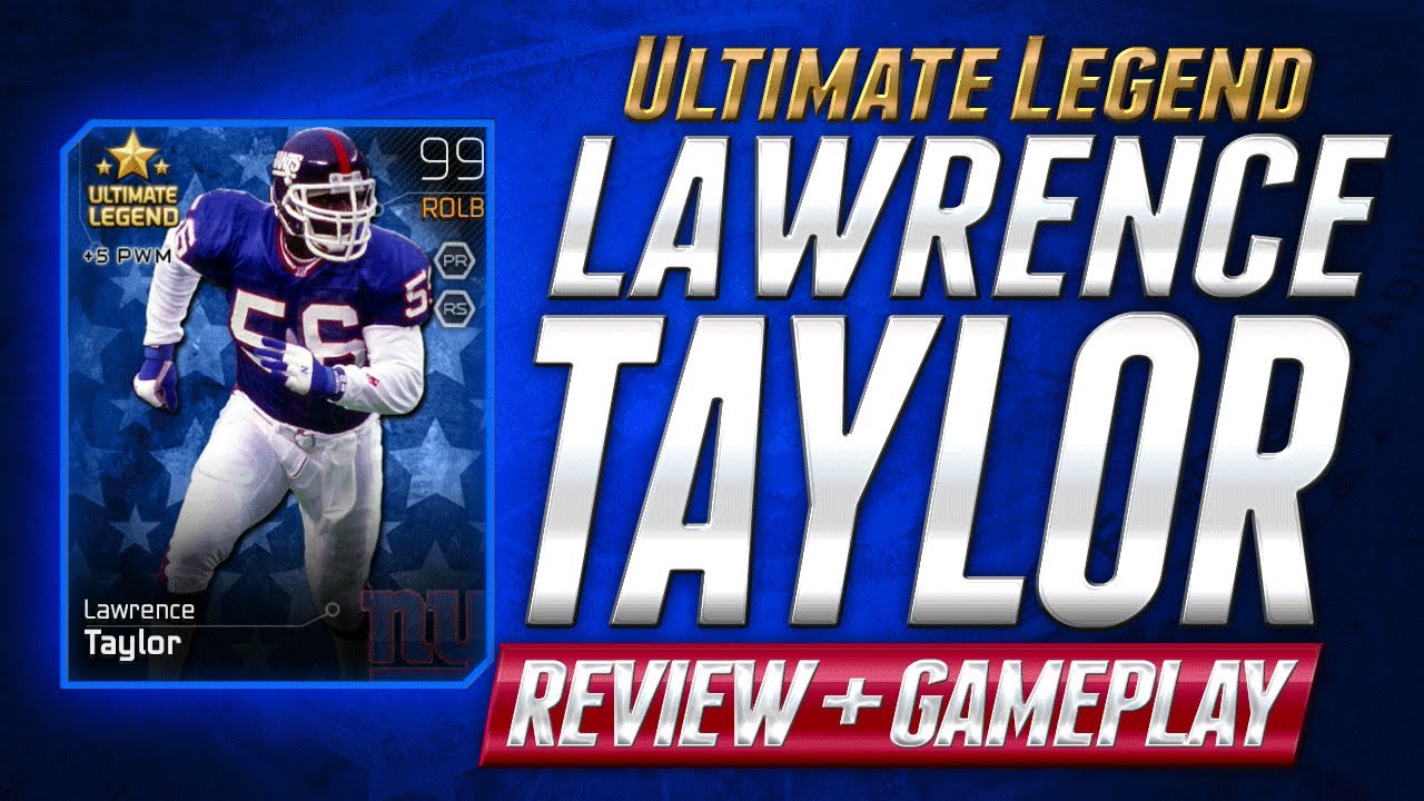 MUT 25 Card Review: ULTIMATE LEGEND LAWRENCE TAYLOR Review in Madden 25 Ultimate Team