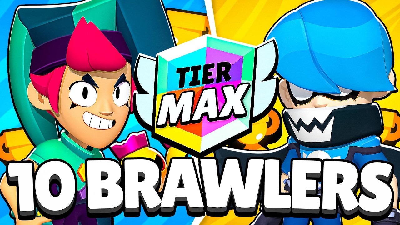 Los 10 Brawlers M&Aacute;S F&Aacute;CILES de subir a *1000 COPAS* 🏆