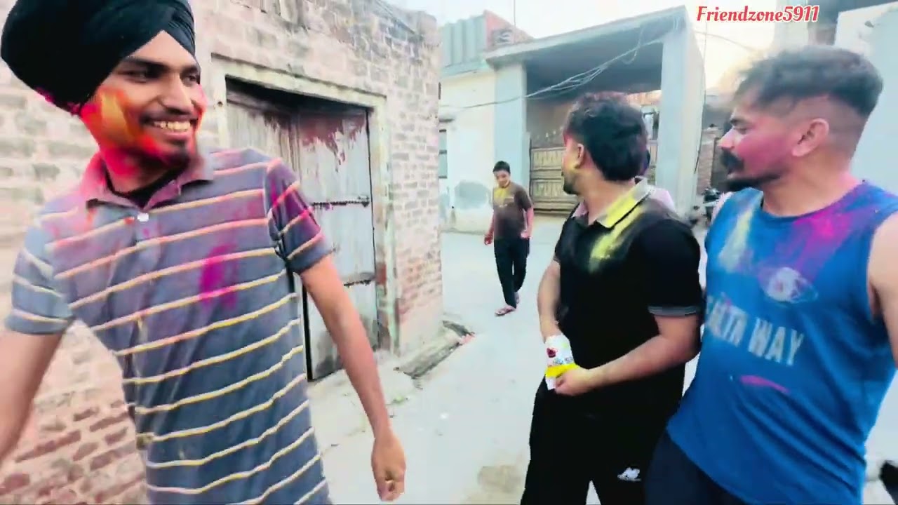 #ਪਿੰਡਾਂ ਵਿੱਚ ਹੌਲੀ ਕਿਵੇ ਮਨਾਈ ਜਾਂਦੀ ਹੈ@FriendZone5911 #viralvideos #trending #happyholi #2026 