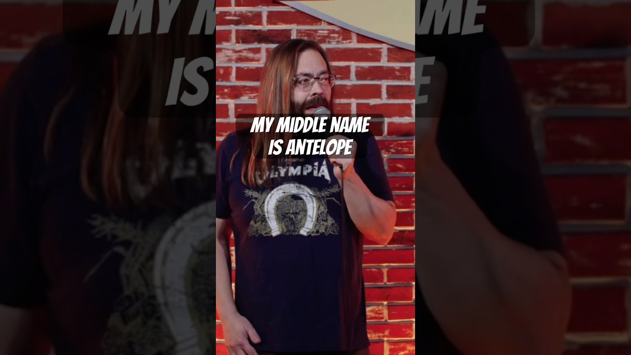 Gotta weird middle name? From my #crowdwork special &ldquo;What do I do for a living?&rdquo; Up on #youtube #lol