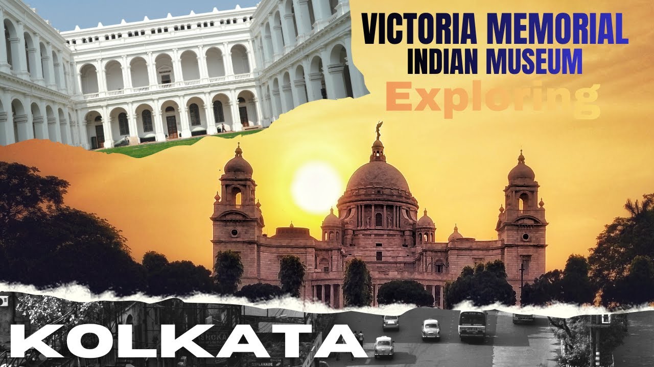 Indian museum 🏦 & Victoria memorial in #kolkata 🎢 #howrahbridge | JIMMY PRESENTS
