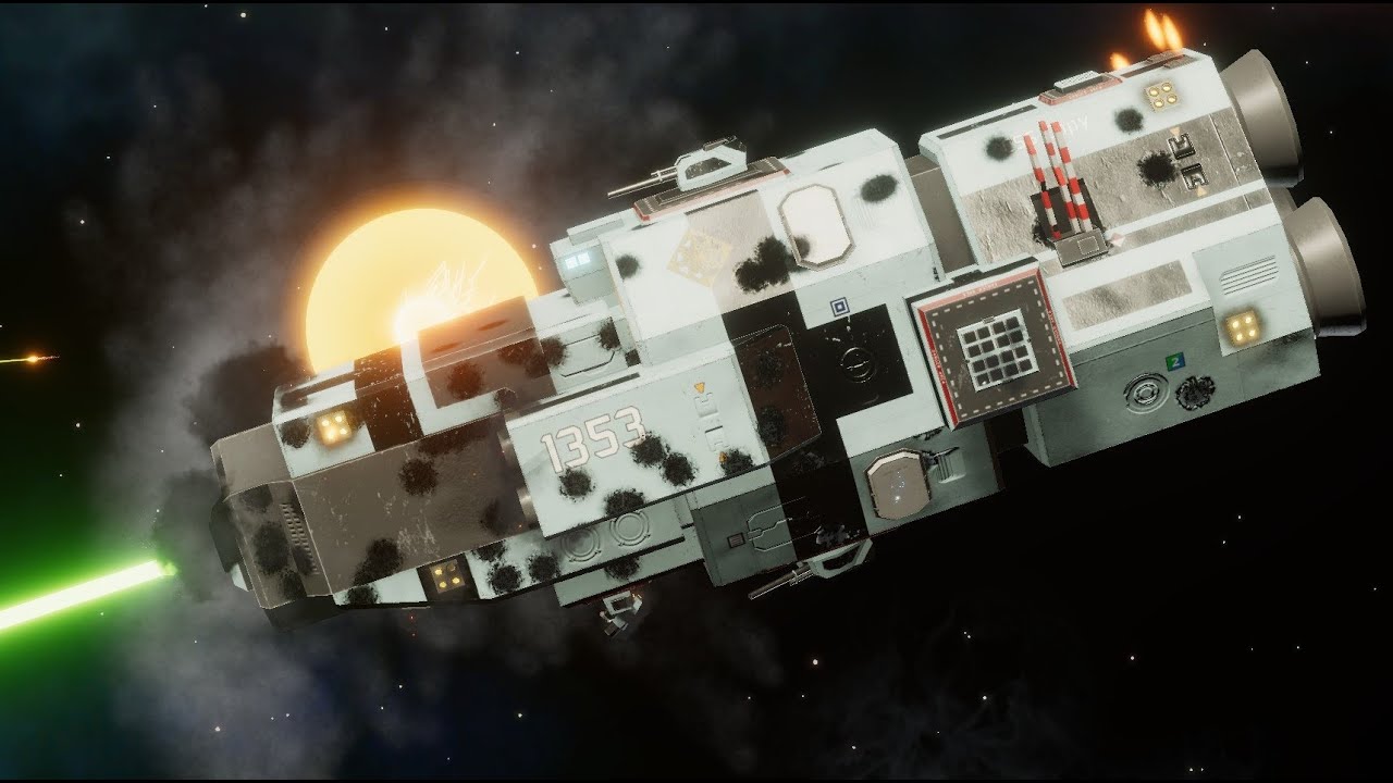 Nebulous: Fleet Command // Beam Supremacy: Part 3 // 1v1 The Glowy Fight