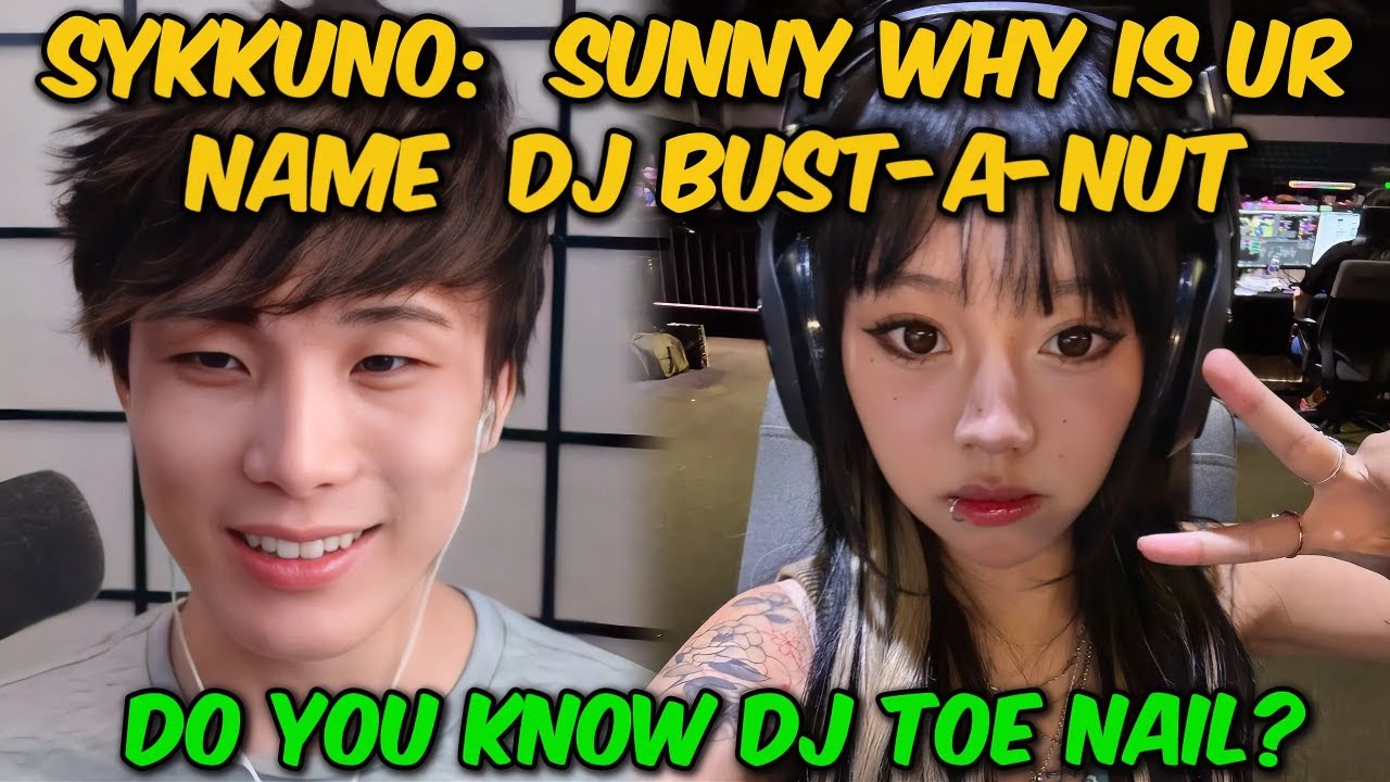 Sykkuno Asks Sunny Why Her Name is DJ Bust-A-Nut 😂