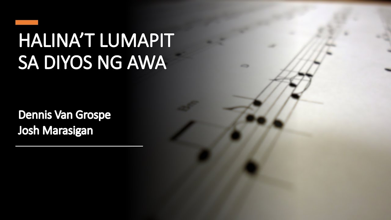 Halina't Lumapit sa Diyos ng Awa