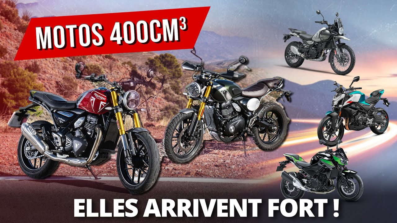 Triumph et les motos 400cm3 :  ces petites motos pas cher viennent mettre le bazar ...