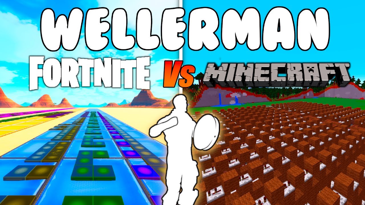 Wellerman (Sea Shanty) - Fortnite vs Minecraft