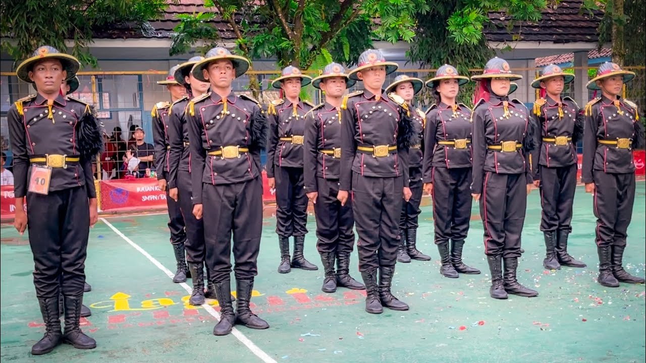 MERINDING! PASKIBRA SMPN 2 PURWADADI SUBANG AT LKBB LAGA ARUNIKA