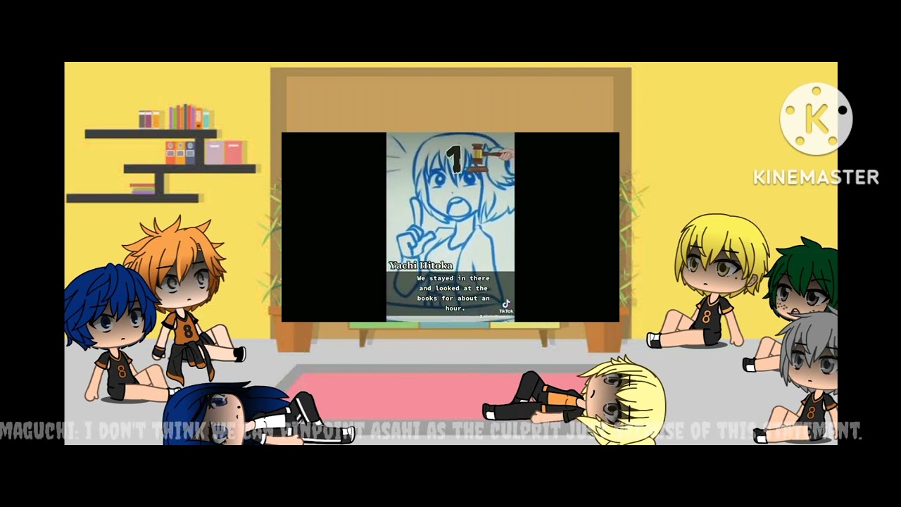 karasuno react's to haikyuuronpa Au