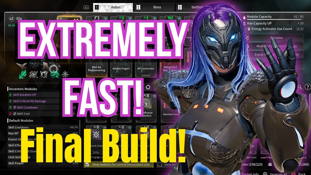 DIA FINAL BUILD I SPEEDRUN Forbidden, Breach & More in 3 Minutes I The First Descendant