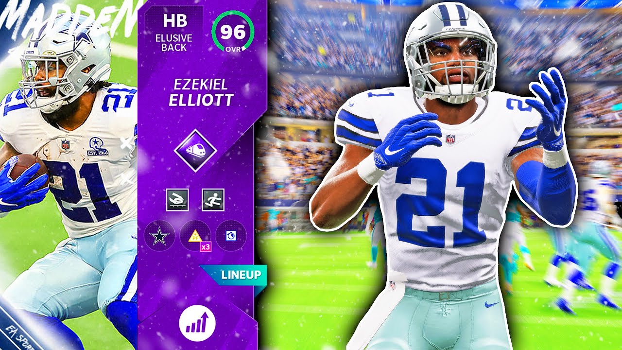 EZEKIEL ELLIOTT FEASTS ON THE OPPOSITION (3 TDs) - Madden 21 Ultimate Team 