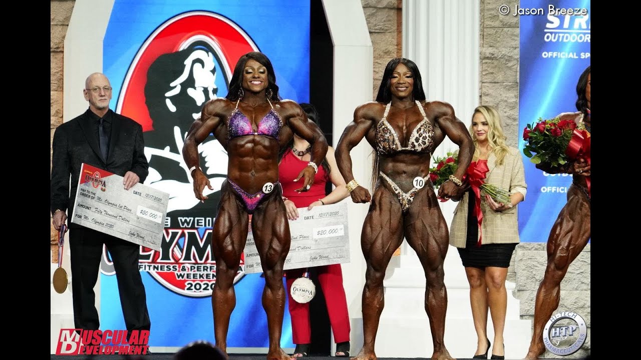2020 MS OLYMPIA TOP 2 - MARGIE MARTIN VERSUS ANDREA SHAW - SHOT 4 SHOT