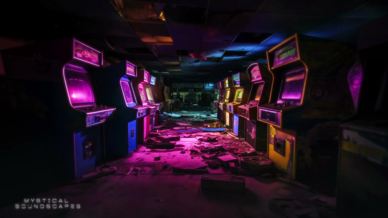 Can You Beat The Dead At Pac-Man? | Abandoned Arcade | HORROR AMBIENCE | 2 Hours