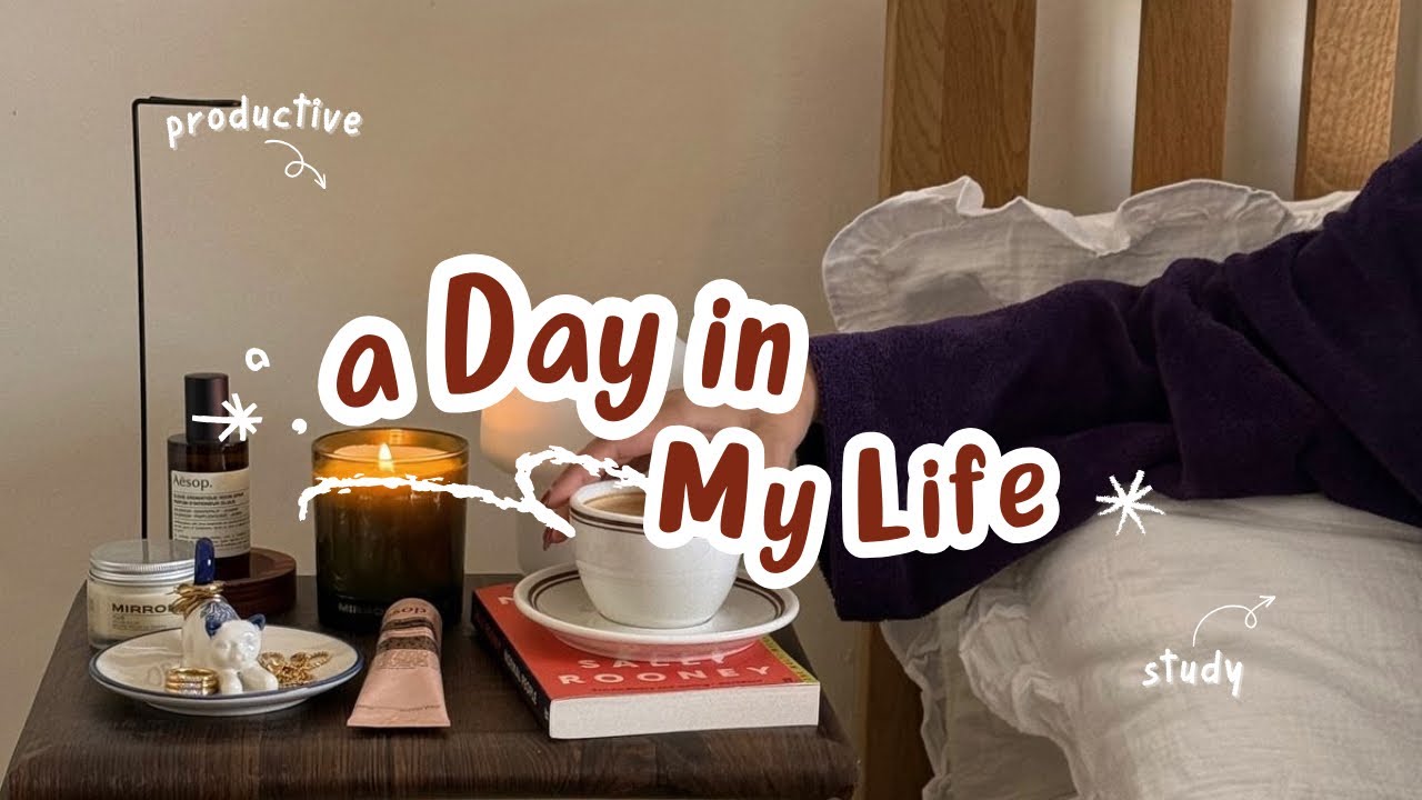A DAY IN MY LIFE | PRODUCTIVE | STUDENT LIFE | HOME TIME