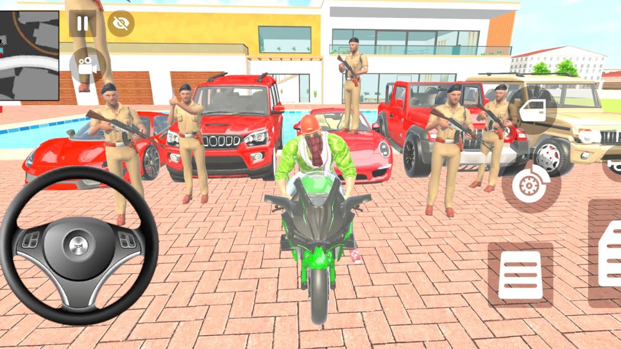 🎮 Franklin Order By Thar 1️⃣ | Order By Kawasaki 2️⃣ | In High Police 🚓 Security 👮 |Order By Scorpio
