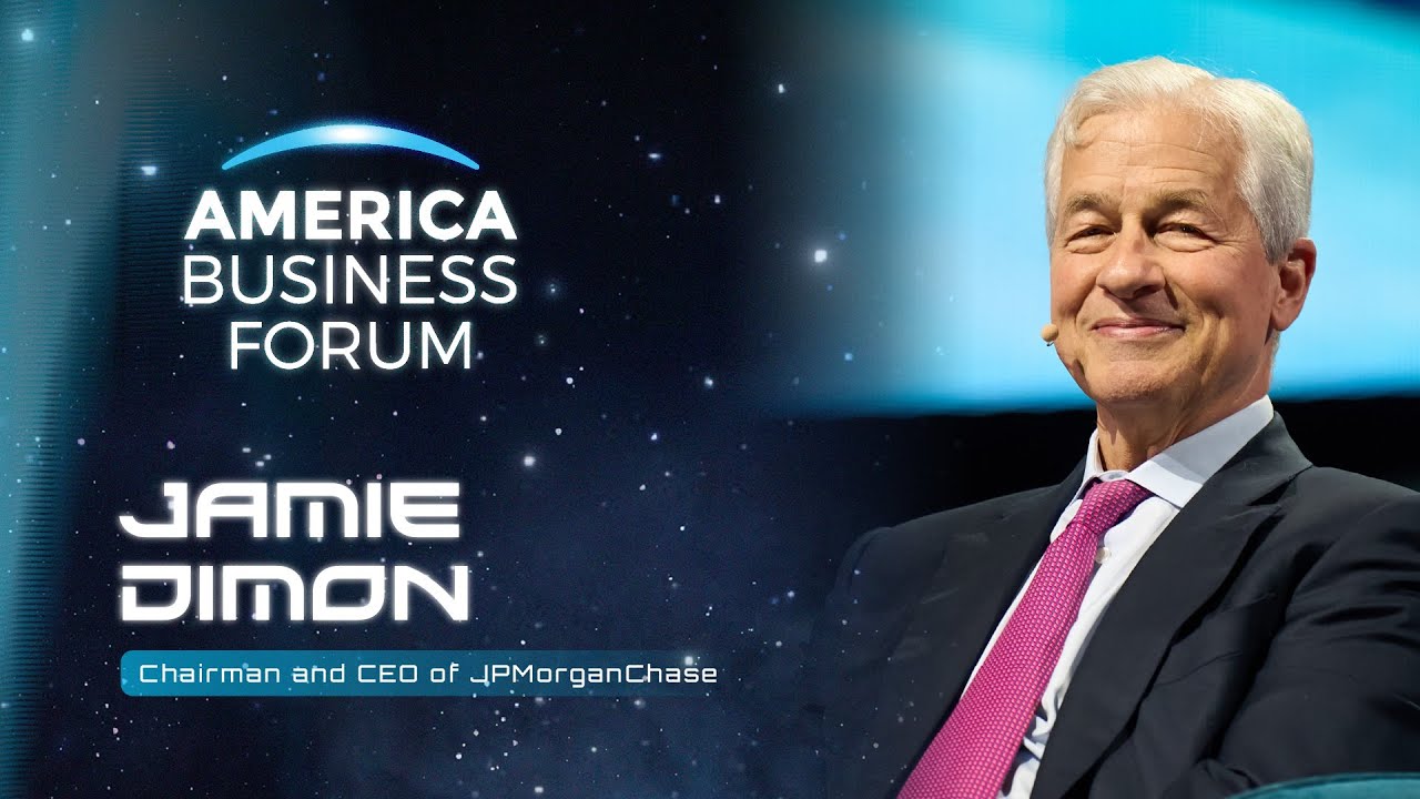 Jamie Dimon on Leadership, Banking and the Global Economy | America Business Forum Miami 2025
