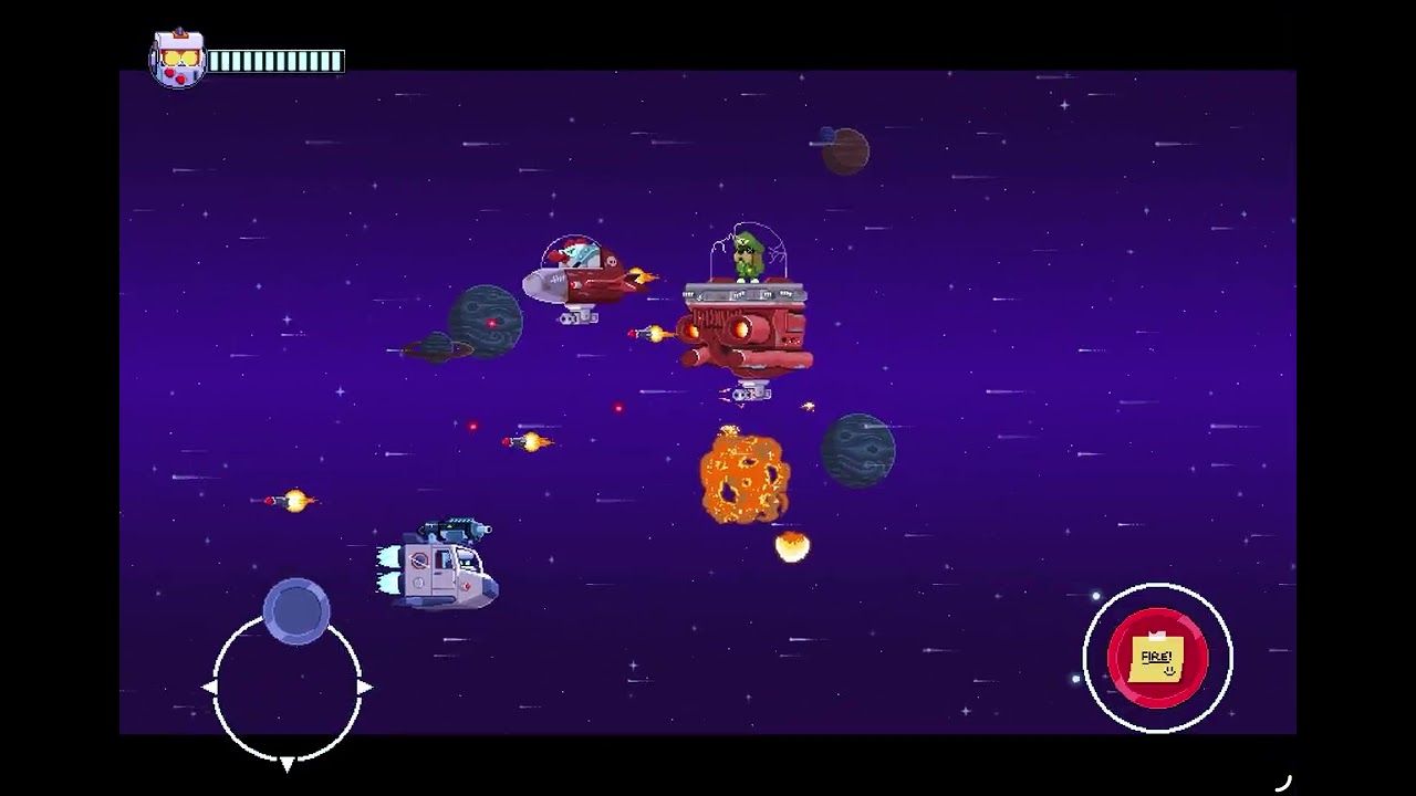 Eski 8-bit oyunu Project laser